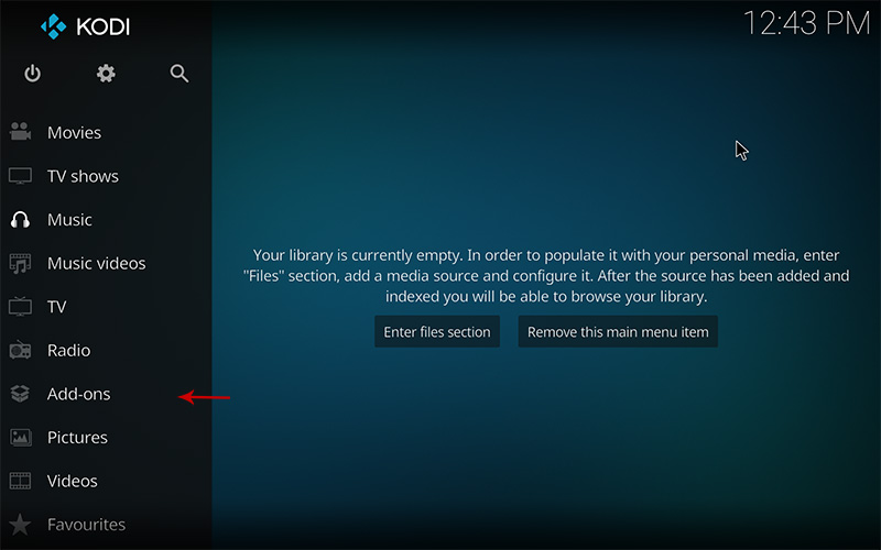 installation kodi