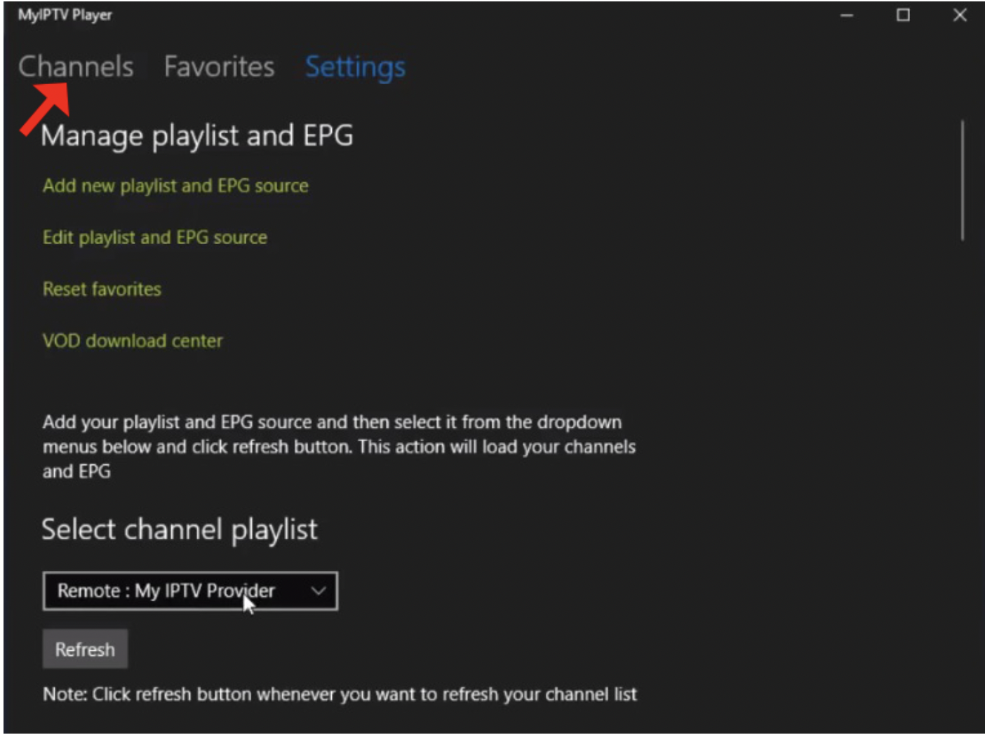 MYIPTV player